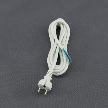 SU02 - flexo šňůra s vidlicí 3x 1,5 mm2, 3 m