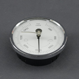 VT34 - barometr analogový, stříbrný, průměr 70 mm