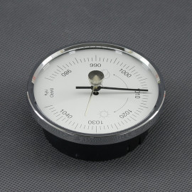 VT34 - barometr analogový, stříbrný, průměr 70 mm