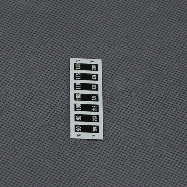 VT47 - teploměr 90 až 120 stupňů C, ohebný, samolepicí