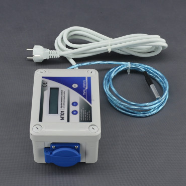 MTO1 - termostat pro kotle, solár, čerpadla 230 V, 3000 W NO-NC