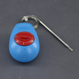 TO17 - termostat s čidlem 0-40 stupňů C, 400 V, 3400 W, NO-NC