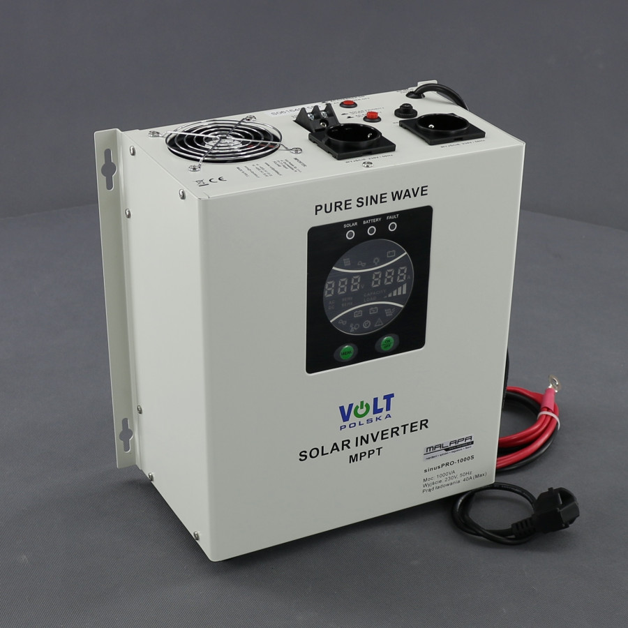 ZZ55 - záložní zdroj 230 V, 700 W pro aku 12 V plus solar, AVR