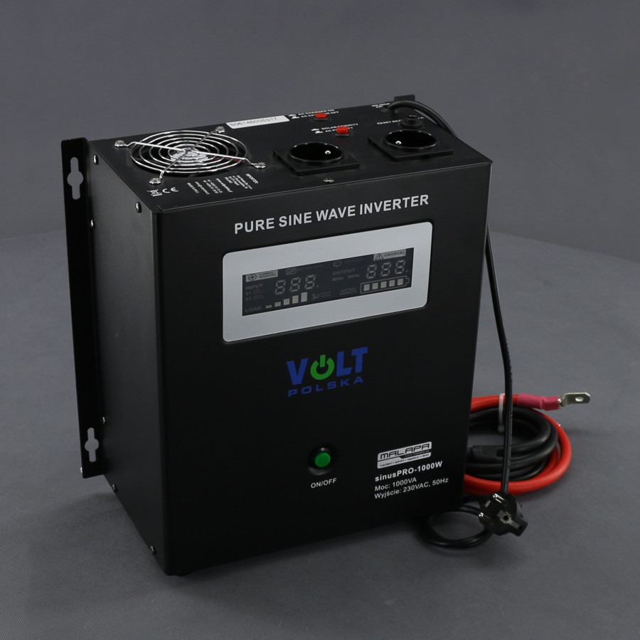ZZ44 - záložní zdroj 230 V, 700 W pro aku 12 V, AVR, na plochu a stěnu