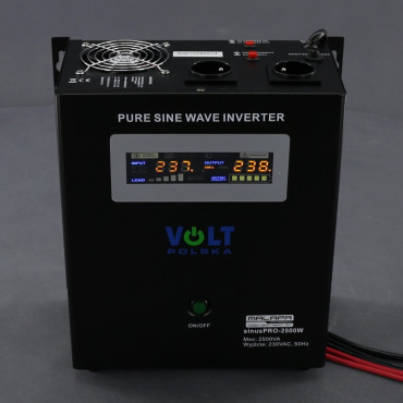 ZZ50 - záložní zdroj 230 V, 1800 W pro aku 24 V, AVR, na plochu a stěnu