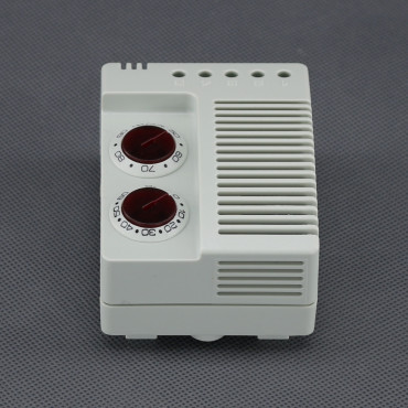 HY11 - mini hygrostat s termostatem 230 V, 2300 W, NO-NC