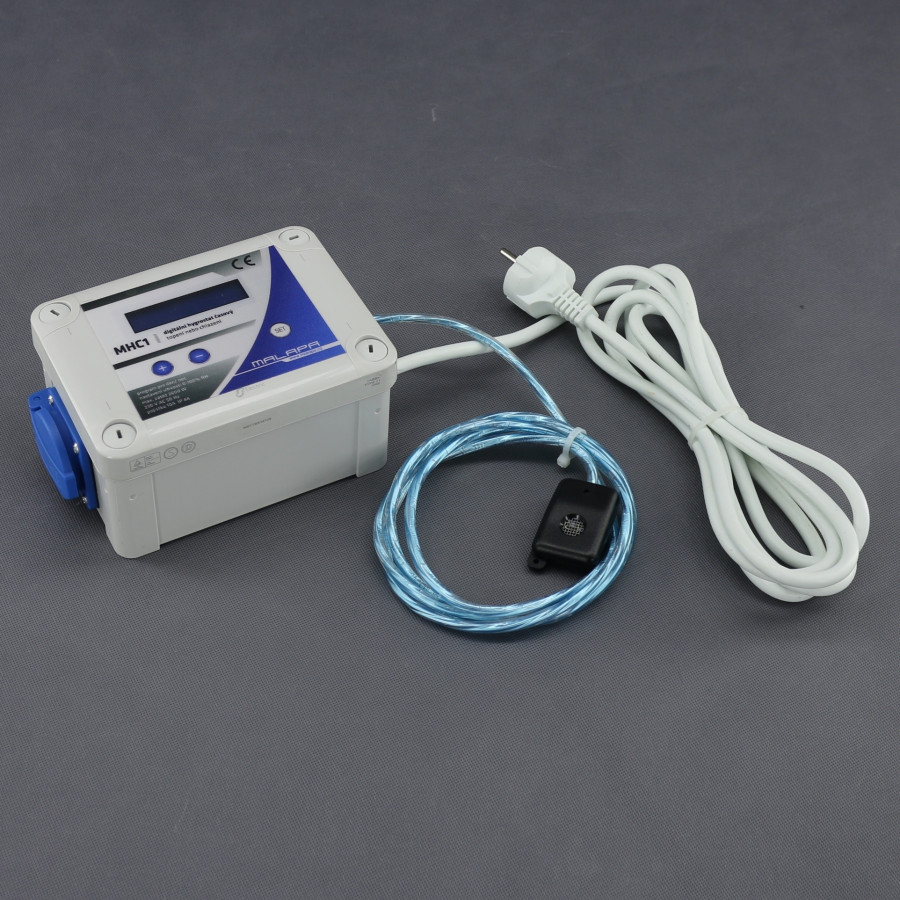 MHC1 - hygrostat časový 230 V, 3000 W, digitální, NO-NC