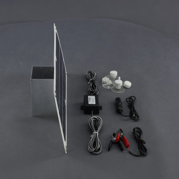 SO127 - solární nabíječka autobaterií 12 V, 20 W, ohebná a USB