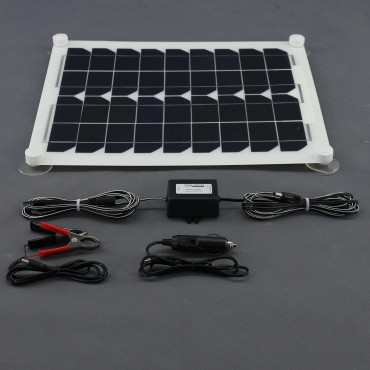 SO128 - solární nabíječka autobaterií 12 V, 30 W, ohebná a USB