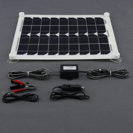 SO128 - solární nabíječka autobaterií 12 V, 30 W, ohebná a USB