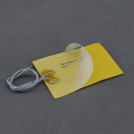 TF1200 - topná fólie PES 12 V, 12 W, lepicí, 110 na 77 mm