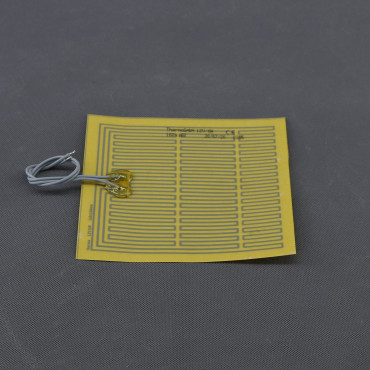 TF1201 - topná fólie PES 12 V, 6 W, lepicí, 160 na 160 mm