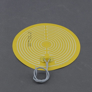 TF1205 - topná fólie PES 12 V, 14 W, lepicí, průměr 174 mm