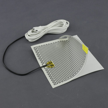 TF1206 - topná fólie PES 230 V, 10 W, lepicí, 210 na 205 mm