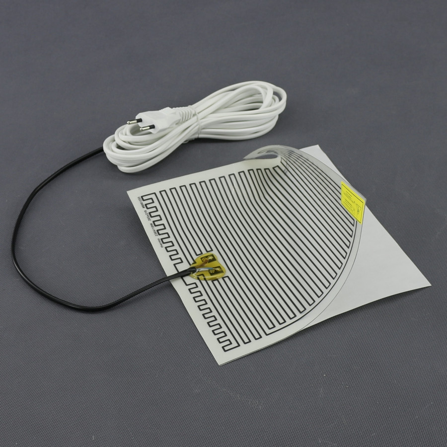 TF1206 - topná fólie PES 230 V, 10 W, lepicí, 210 na 205 mm